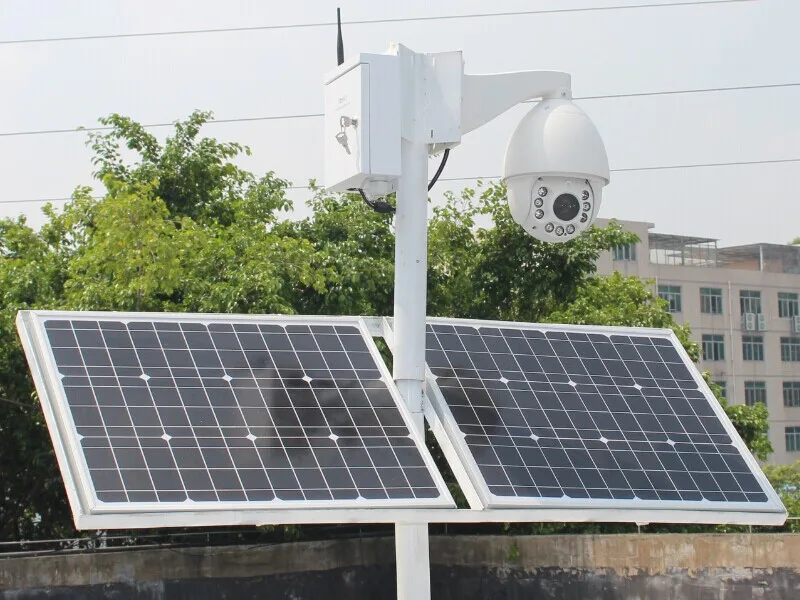 Domo inalambrico WiFi con Energia Solar