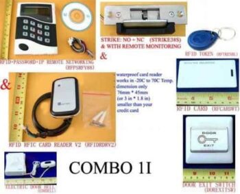 Paquete  magnético completo para  Puerta con  teclado para control de acceso