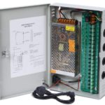 CCTV Camera Power Supply Distribution Box 12V DC 10A - 18 Channels