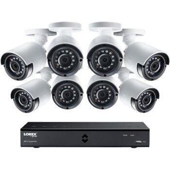 8 Camera 16 Channel 4MP (2K) DVR Video Security System