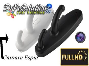 Gancho para la ropa DVR con movimiento activado cámara espia oculta Mini DV