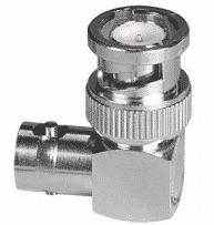 BNC FITTING COAXIAL ADAPTER ANGLE 90 BNC MALE TO FEMALE