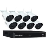 8 Camera 8 Channel 2MP (1080P) Wireless NVR Video Security System