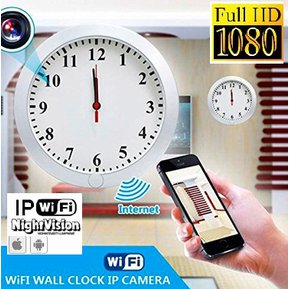 RELOJ DE PARED CAMARA ESPIA/DVR
