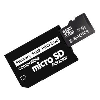 16 GB MICROSD+MINISD-SD-MS adaptador Pro Duo+lector