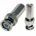 BNC Male Twist-on Connector, RG6